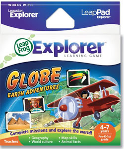 Globe: Earth Adventures – LeapFrog Explorer Learning Game