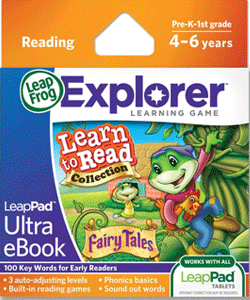 LeapFrog LeapPad Ultra E-Book Learn to Read Collection: Adventure Stories